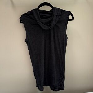 James Perse Charcoal Gray Top